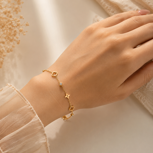 Golden Bloom Bracelet