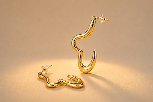 HEATWAVES HOOP EARRINGS