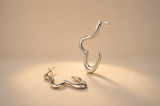 HEATWAVES HOOP EARRINGS