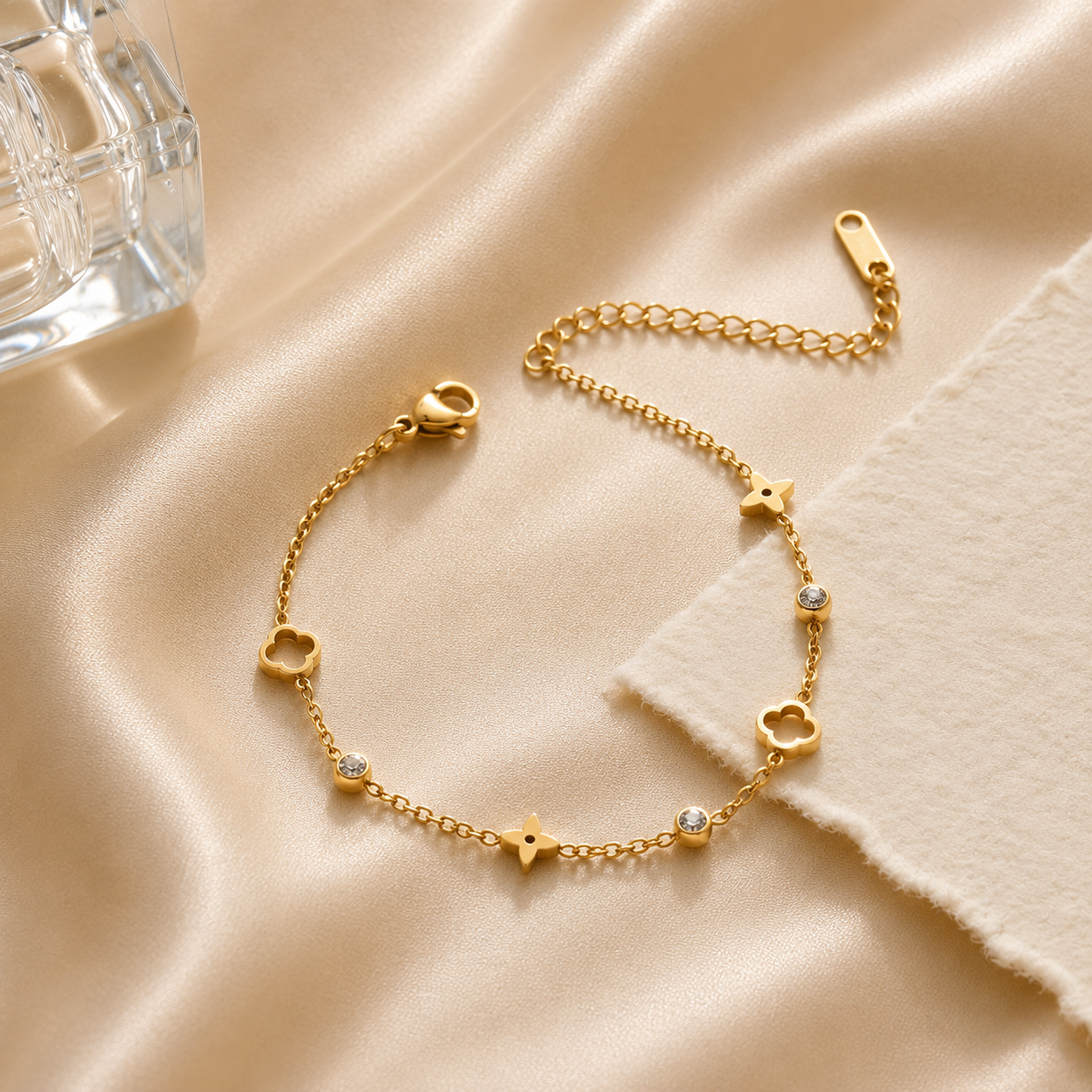 Golden Bloom Bracelet