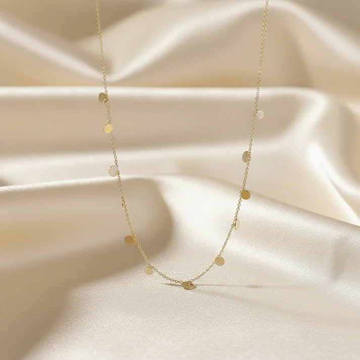 Circle Gold Necklace
