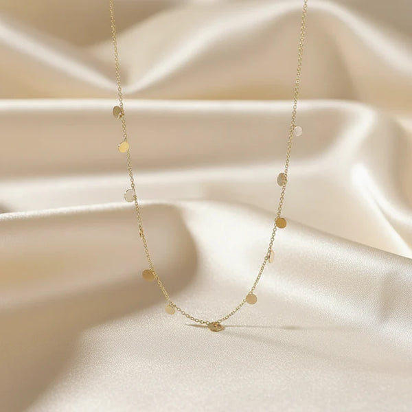 Circle Gold Necklace
