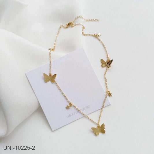 Golden Flutter Necklace